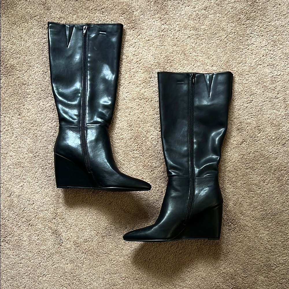 Black Wedge Heel Accessories